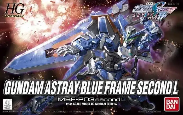 GUNDAM - HG Astray Blue Frame Second L 1/144 - Model Kit